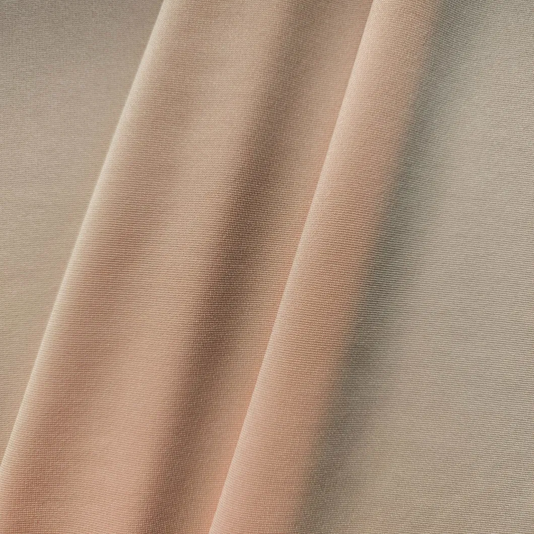 Polyester Spandex Ponte Roma Solid 200GSM for Garment Fabric